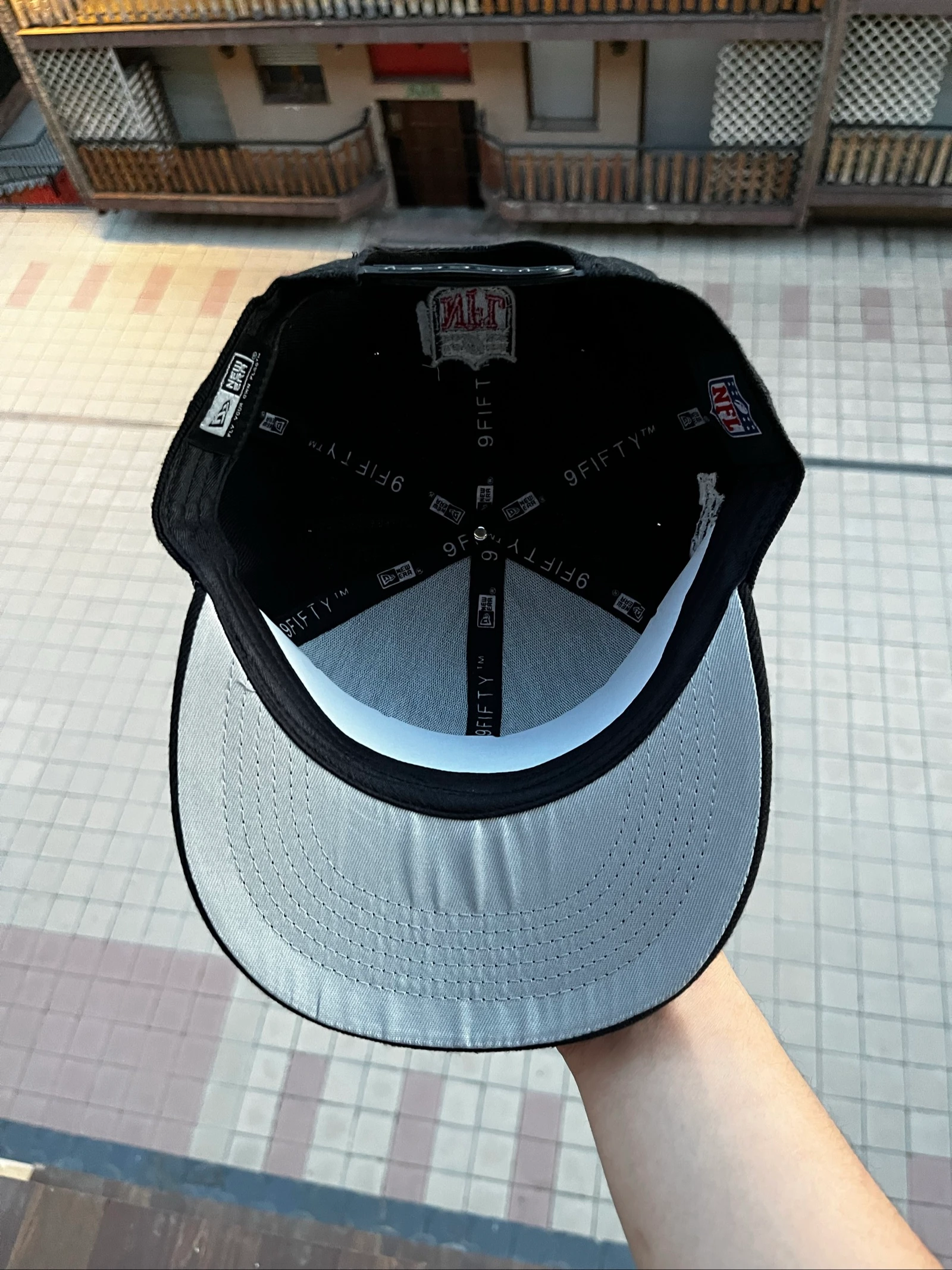 Piraten NFL pet, zwart, nieuw met etiket – photo 3